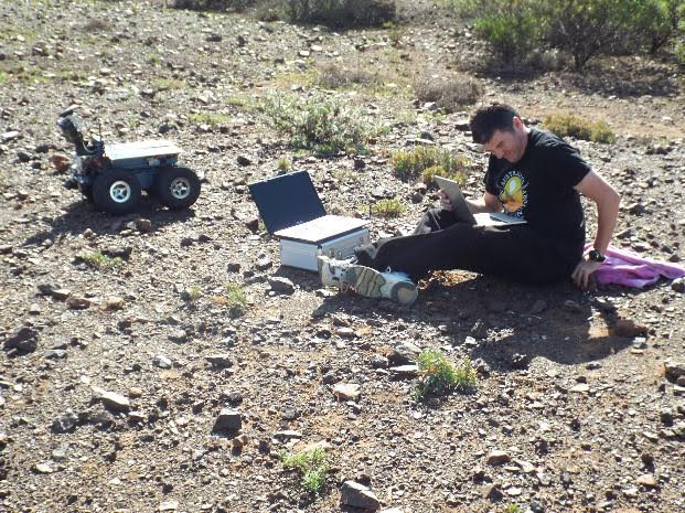 Field robotics trials at Arkaroola