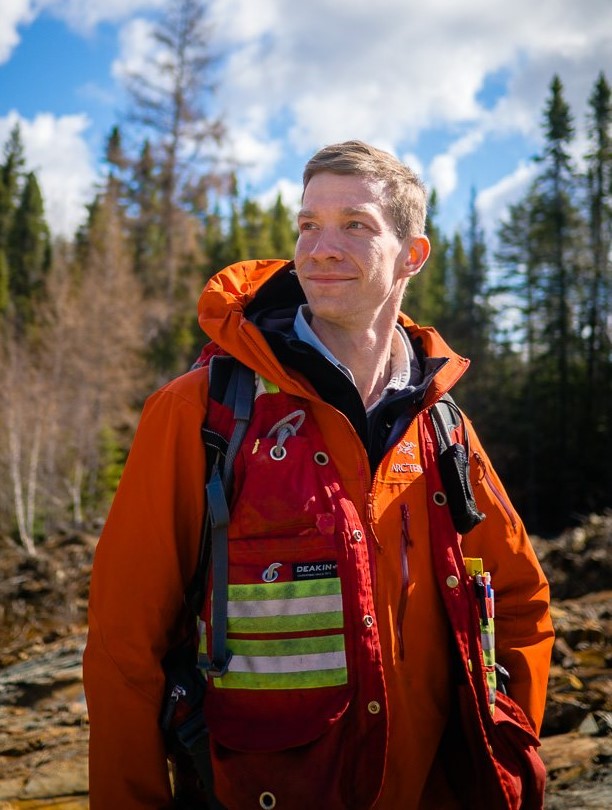 Adrian Oberland, exploration geologist and FMARS Crew 19 Mission Specialist