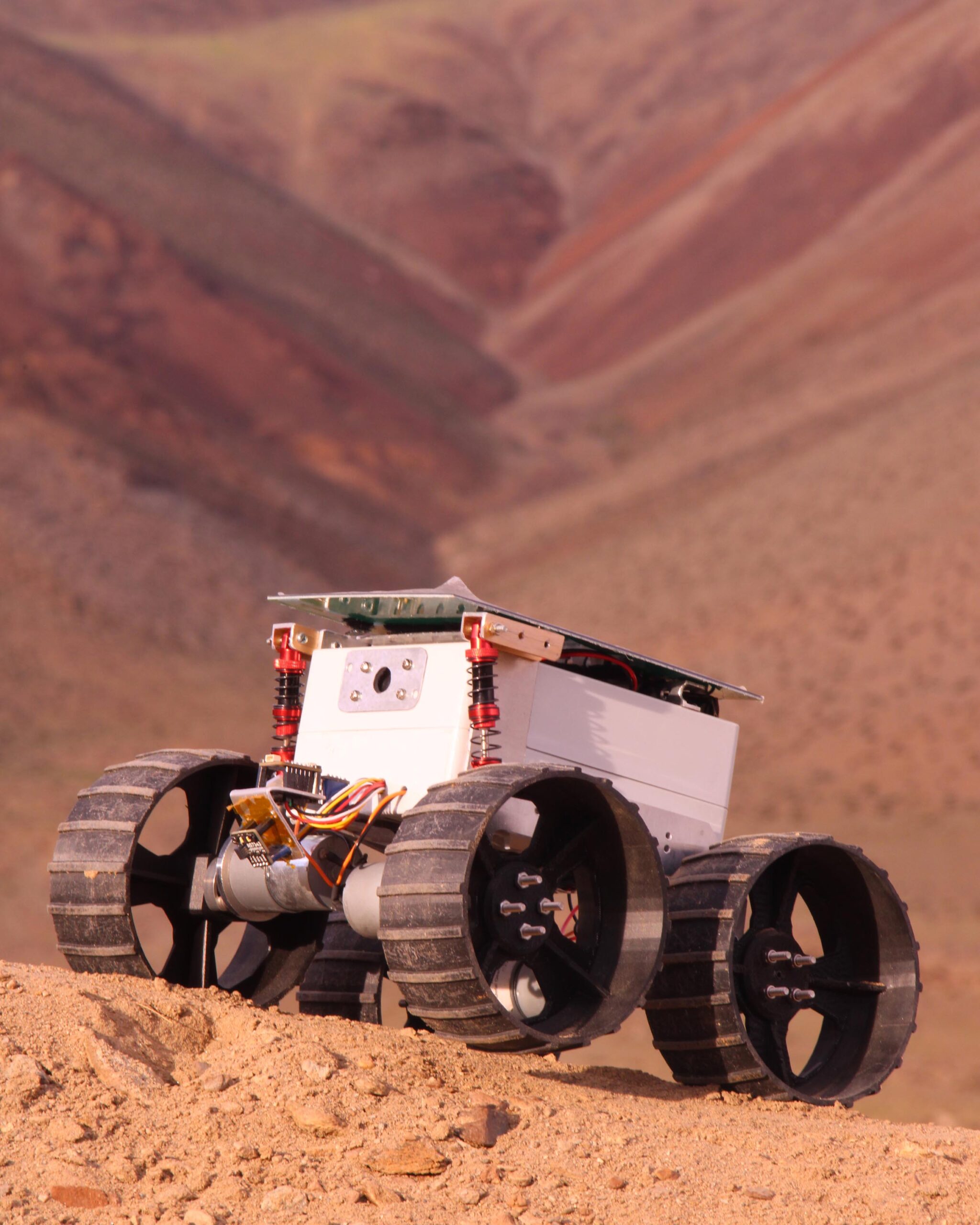 The BitsnBytes rover under field trial
