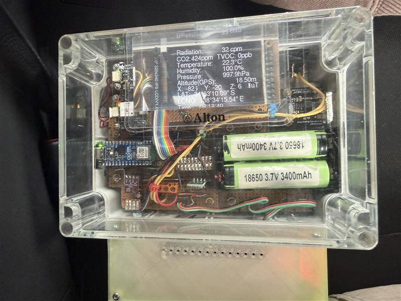 Andrew Wheeler's radiation detector